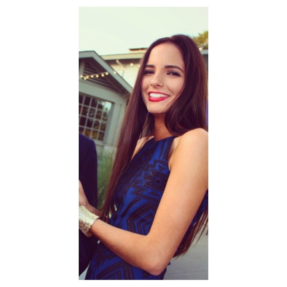 PARKER Printed Bodycon Dress (worn once)